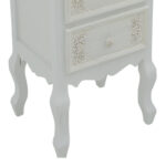 Pazlen Inart bedside antique white color mdf 40x45x65cm - Слика 6