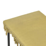 Console table Bulco Inart gold-black metal 80.5x28x72cm - Image 4