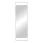 Огледало Пица Инарт бело железно стакло 45x2x140 см
