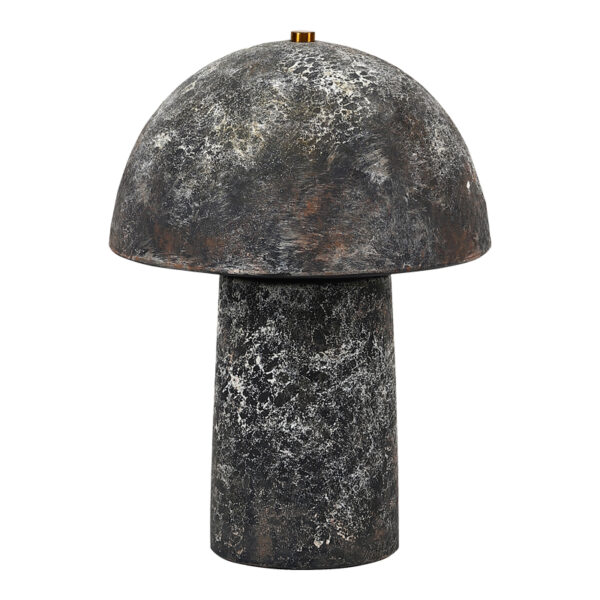 Столна ламба Bonbi Inart E27 црна керамичка D22.5x31cm