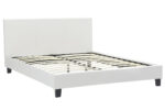 Double bed Nevil PU white matte 150x200 - Image 3