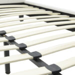 Double bed Nevil PU white matte 150x200 - Image 6