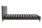 Bed Nevil PU dark brown matte 100x200 - Слика 3