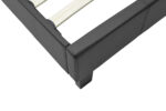 Bed Nevil PU black matte 100x200 - Image 6