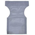 Перфорирана крпа Nexus professional за режисерска фотелја сива пвц 45/57x1x78,5 см