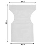 Perforated cloth Nexus professional for director's armchair grey pvc 45/57x1x78,5cm - Слика 3