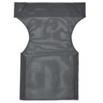 Perforated cloth Nexus professional for director's chair black 45/57x1x78.5cm
