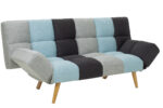 Sofa-bed 3-seater Freddo I with colorful fabric 182x81x84cm - Слика 3