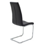 Chair Darrell Metal chrome with PU black - Image 2