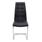 Chair Darrell Metal chrome with PU black - Image 3