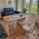 Sonar manager office chair with PU in white color - Слика 2