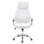 Sonar manager office chair with PU in white color - Слика 4