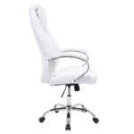 Sonar manager office chair with PU in white color - Слика 5