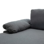Corner sofa Cohen with right corner fabric dark grey fabric 240x159x83cm - Слика 3