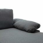 Corner sofa Cohen with left corner fabric dark grey 240x159x83cm - Слика 3