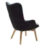 Armchair Kido retro designed multicolored patchwork - Image 3