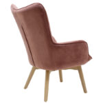 Armchair Kido velvet rotten apple color - Слика 3