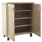 Shoe cabinet MANTAM 12 pairs sonoma 78x40x92 cm - Слика 4