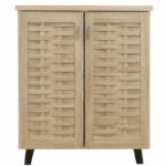 Shoe cabinet MANTAM 12 pairs sonoma 78x40x92 cm - Слика 5