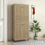 Shoe cabinet MANTAM 24 pairs sonoma 78x40x170.5cm - Слика 2