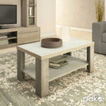 Coffee Table RIANO color sonoma 89,5x49,5x42,5cm - Image 2