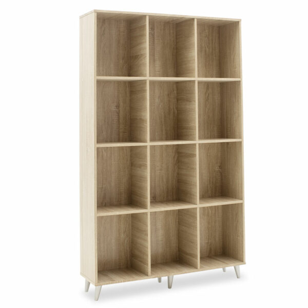 Полица за книги FIRENZE во боја сонома 107x28,6x178 см