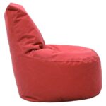 Bean bag armchair Norm fabric waterproof red - Image 3