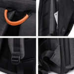 Antitheft backpack 15,6''+usb black waterproof TRV-010 - Слика 5