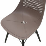 Chair Ninja PP mocha-black leg - Слика 6