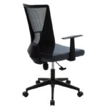 Office chair Ghost mesh black - grey mesh - Слика 2