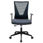 Office chair Ghost mesh black - grey mesh - Слика 3