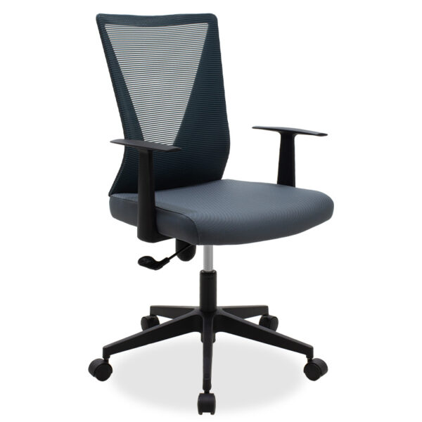 Office chair Ghost mesh black - grey mesh
