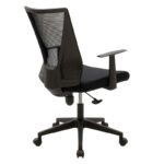 Office chair manager Ghost mesh black  mesh - Слика 2