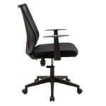 Office chair manager Ghost mesh black  mesh - Слика 3