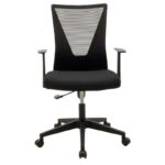 Office chair manager Ghost mesh black  mesh - Слика 4