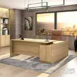 Work desk professional Amazon left corner sonoma color 180x160x76cm - Image 2