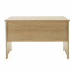 Office table without mobile drawer Amazon sonoma 120x75x75cm - Слика 3