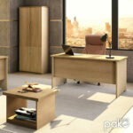 Office table without mobile drawer Amazon sonoma 150x75x75 - Слика 2