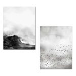 Decorative mdf Painting PWF-0195 digital printing 60x2,7x40cm