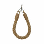 Toiler paper holder PWF-0226 metal and rope 12x3x38cm - Слика 2