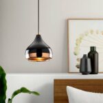 Ceiling light Elprecious E27 in black-bronze color D17x112cm - Слика 2