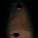 Floor light Elprecious E27 in black-bronze color 30x17x120cm - Image 3