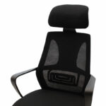 Manager office chair Dolphin with fabric mesh in black colour - Слика 5