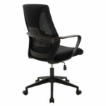 Office chair Maestro with fabric mesh in black colour - Image 2