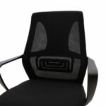 Office chair Maestro with fabric mesh in black colour - Image 5