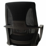 Office chair Maestro with fabric mesh in black colour - Image 6