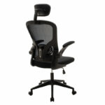 Manager office chair Ergoline with fabric mesh in black colour - Слика 2