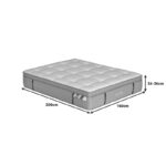 Mattress Luxury 5 zone pocket spring+gel memory foam+latex 34-36cm 160x200cm - Image 6