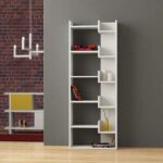 Bookcase Oppa white 61x22x162 - Image 2
