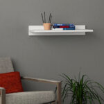 Wall shelf Duz White 60x22x10cm - Слика 2